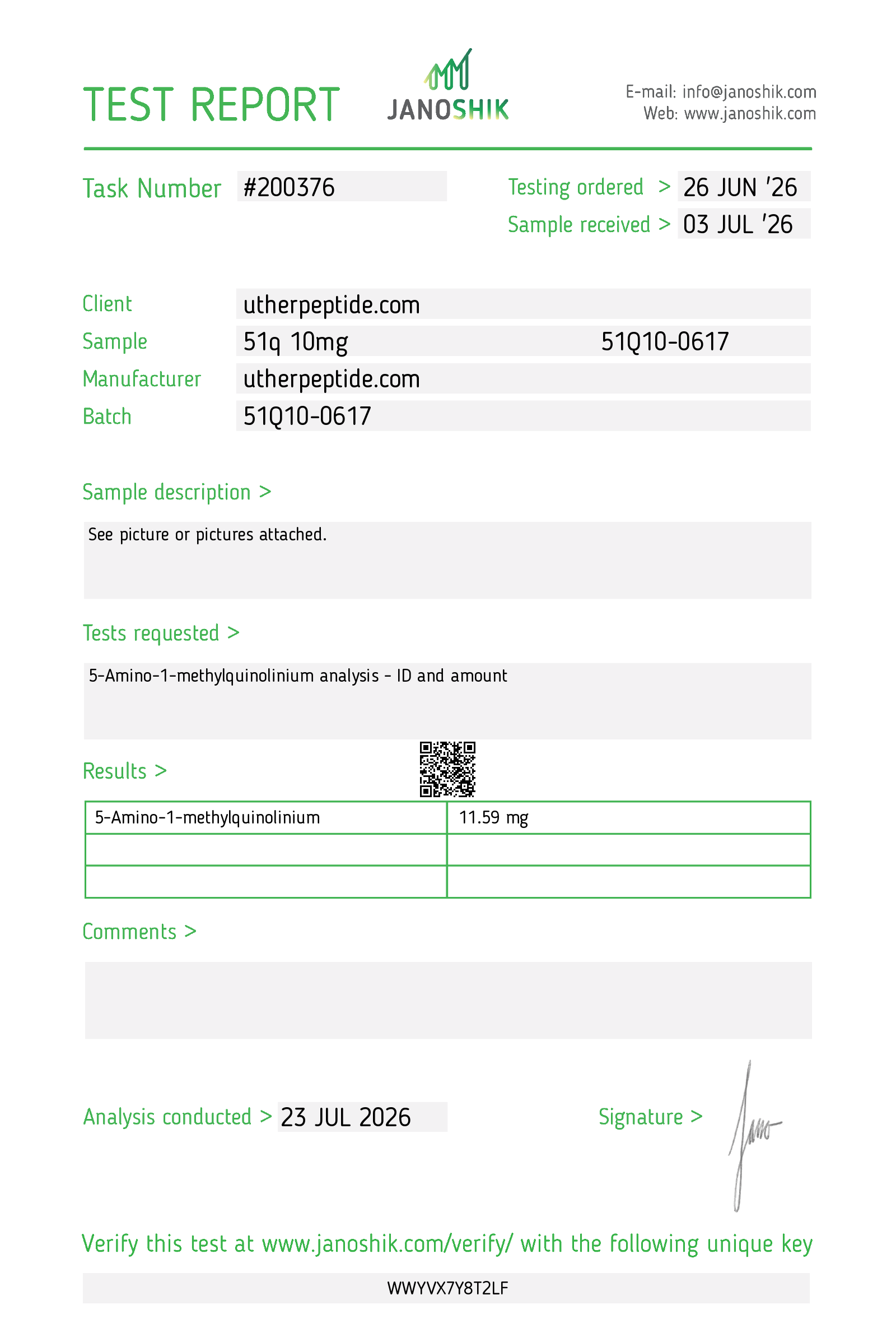 5-Amino-1MQ 10mg - Image 2