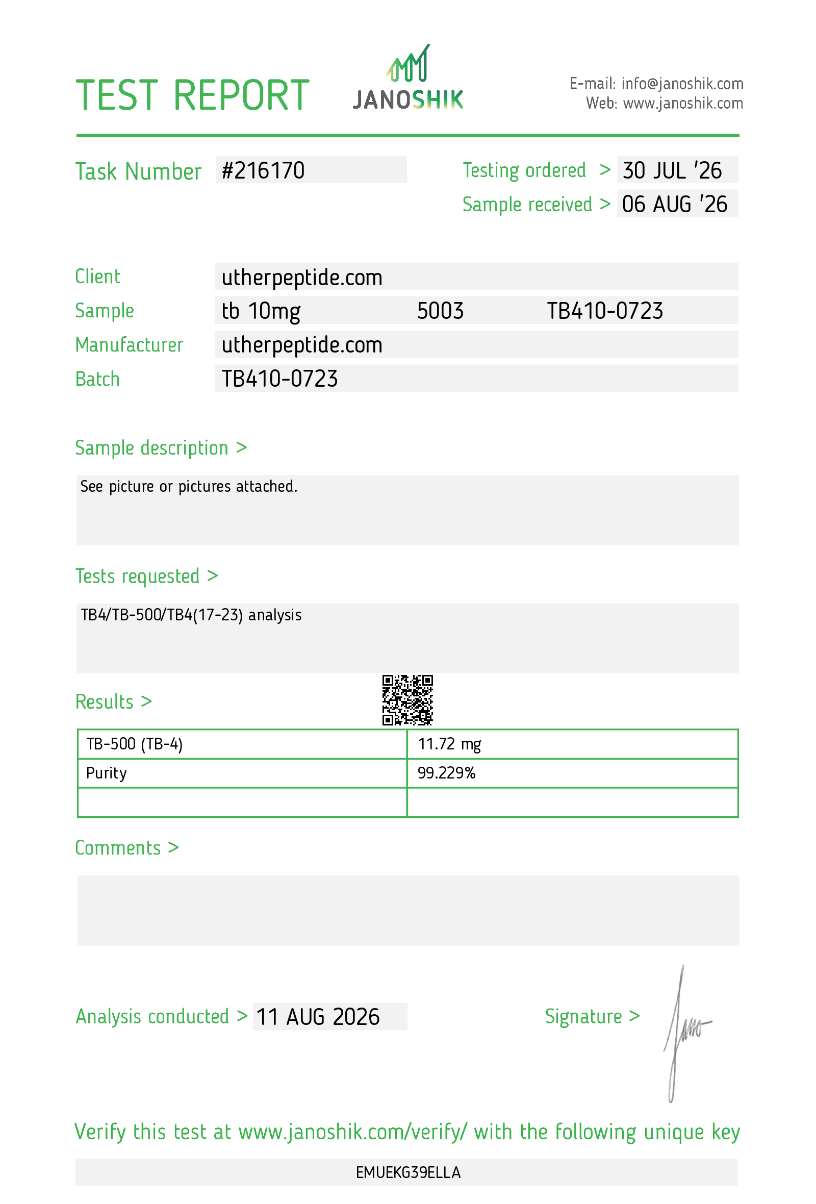TB-500 10mg - Image 2
