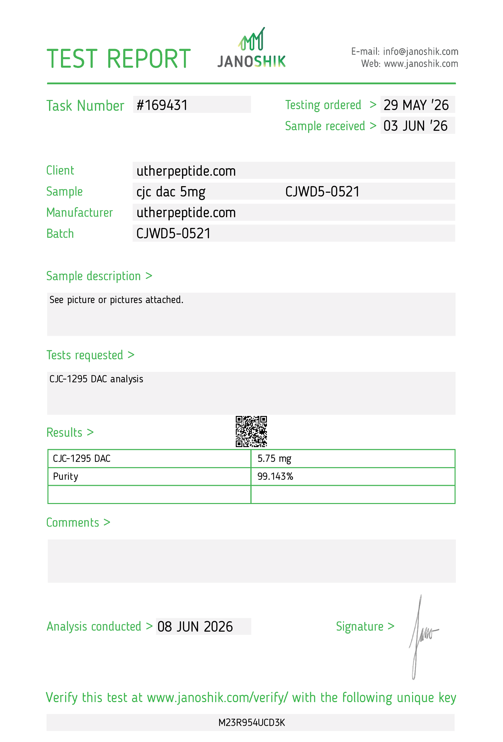 CJC-1295 With Dac 5mg - Image 2