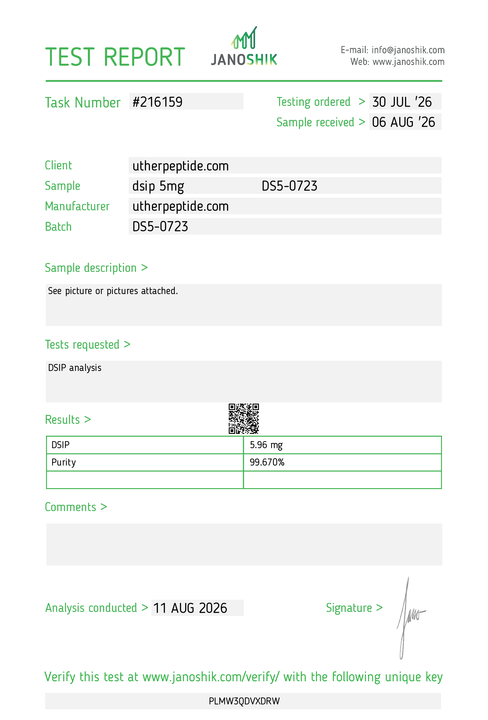 DSIP 5mg - Image 2